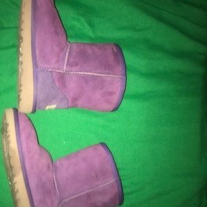 Girls Purple Uggs size 3